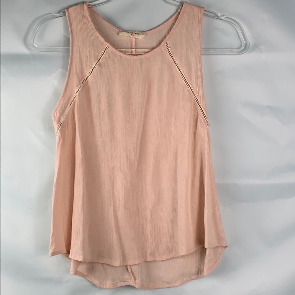 Sophie Rue swing tank top in blush pink